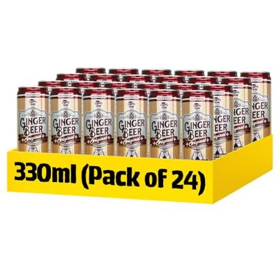 Sun Ginger Beer Original 330ml ml (Pack of 24) Sun Ginger Beer Original 330ml ml (Pack of 24)