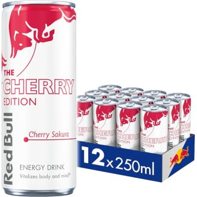 Red Bull Cherry Sakura Spring Edition 250ml, 12 cans Red Bull Cherry Sakura Spring Edition 250ml, 12 cans
