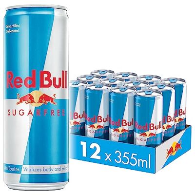 Red Bull Energy Drink Sugar Free 335 ml x12 Red Bull Energy Drink Sugar Free 335 ml x12