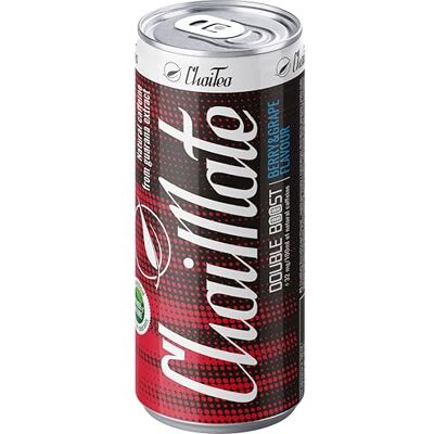 ChaiTea CHAIMATE Berries & Grapes Yerba Mate Sparkling Energy Drink 24 x 330ml Cans, Berry & Grape Flavoured, Vegan, Gluten Free, Non Alcoholic, Natural Caffeine Soft Drink Multi Pack for Home or Work ChaiTea CHAIMATE Berries & Grapes Yerba Mate Sparkling Energy Drink 24 x 330ml Cans, Berry & Grape Flavoured, Vegan, Gluten Free, Non Alcoholic, Natural Caffeine Soft Drink Multi Pack for Home or Work
