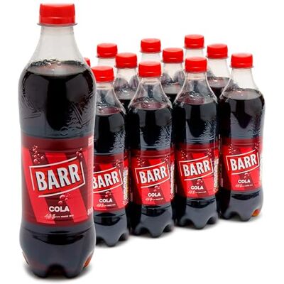 BARR Cola Sparkling Soft Drink, 12 Pack, 500ml Bottles BARR Cola Sparkling Soft Drink, 12 Pack, 500ml Bottles