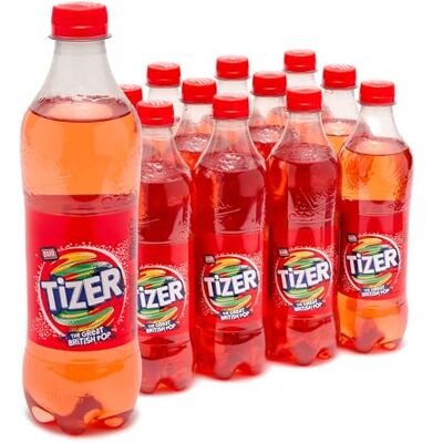 BARR Tizer Original Sparkling Soft Drink, 12 Pack, 500ml Bottles BARR Tizer Original Sparkling Soft Drink, 12 Pack, 500ml Bottles