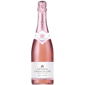 LaCheteau Crémant of Loire Rosé Pink Edition Brut Premium Sparkling Wine, Methode Traditionnelle (1 x 0.75 l) LaCheteau Crémant of Loire Rosé Pink Edition Brut Premium Sparkling Wine, Methode Traditionnelle (1 x 0.75 l)