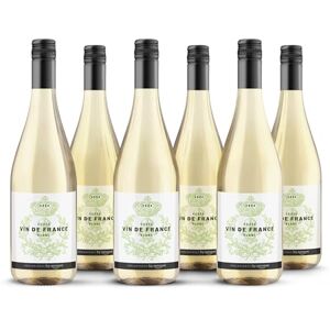 by Amazon Vin De France Cuvée Blanc French White Wine, 75cl x 6 by Amazon Vin De France Cuvée Blanc French White Wine, 75cl x 6