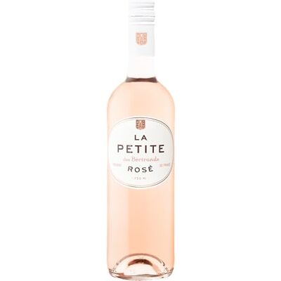 Le Petit Bertrands Chateau des Bertrands French Rose Wine Beautiful pale, pink Rosé Pleasantly fresh and fruity 75cl 12.5% ABV Le Petit Bertrands Chateau des Bertrands French Rose Wine Beautiful pale, pink Rosé Pleasantly fresh and fruity 75cl 12.5% ABV