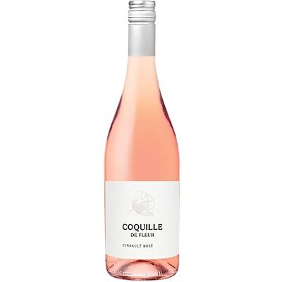 Twelve Green Bottles Coquille de Fleur Cinsault Rosé 75cl French Rosé Wine 12% ABV Languedoc Fresh Strawberry Raspberry & Citrus Crisp Dry Rosé Twelve Green Bottles Coquille de Fleur Cinsault Rosé 75cl French Rosé Wine 12% ABV Languedoc Fresh Strawberry Raspberry & Citrus Crisp Dry Rosé