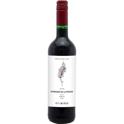 Oddbird Domaine De La Prade Merlot Shiraz Organic Red Wine Non-Alcoholic 750ml Oddbird Domaine De La Prade Merlot Shiraz Organic Red Wine Non-Alcoholic 750ml