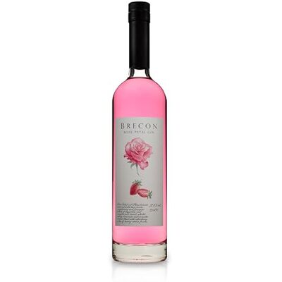 Brecon Rose Petal Gin, 70cl, 37.5% ABV, Award Winning Brecon Rose Petal Gin, 70cl, 37.5% ABV, Award Winning