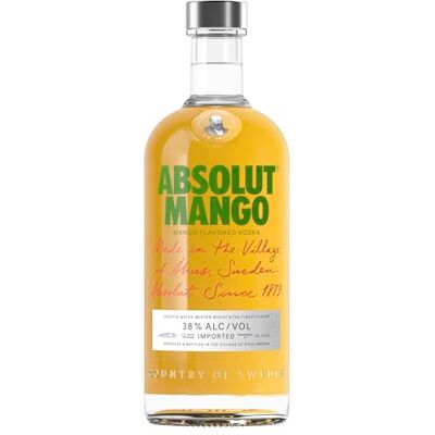 Absolut Mango Flavoured Swedish Vodka, 70 cl (Packaging may vary) Absolut Mango Flavoured Swedish Vodka, 70 cl (Packaging may vary)