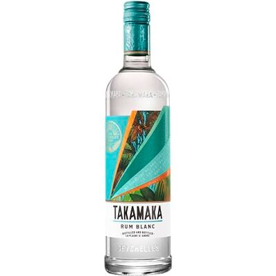 Takamaka Rum Blanc 40.2 percent 70 cl Award-Winning White Rum From The Seychelles Light and Fresh With Tropical Notes Perfect in Cocktails Takamaka Rum Blanc 40.2 percent 70 cl Award-Winning White Rum From The Seychelles Light and Fresh With Tropical Notes Perfect in Cocktails
