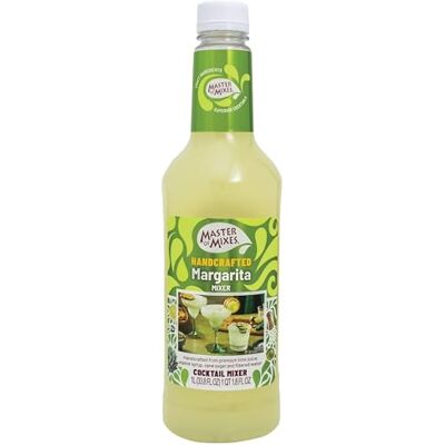 Master of Mixes Premium Real Fruit Cocktail Mix, Margarita 1 Litre, Makes 8 Cocktails Master of Mixes Premium Real Fruit Cocktail Mix, Margarita 1 Litre, Makes 8 Cocktails