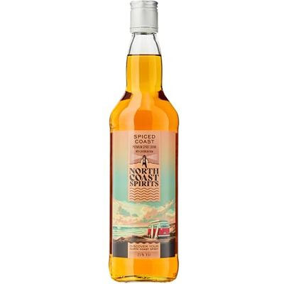 North Coast Spirits Spiced Rum, Caribbean Rum bottled in UK, Dark Rum Cocktail Ingredient for Shots & Rum Punch, Artisan Liquor for Dark & Stormy Cocktails or Sipping Rum, 35% Alcohol Drink, 70cl North Coast Spirits Spiced Rum, Caribbean Rum bottled in UK, Dark Rum Cocktail Ingredient for Shots & Rum Punch, Artisan Liquor for Dark & Stormy Cocktails or Sipping Rum, 35% Alcohol Drink, 70cl