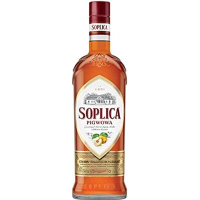 Soplica Polish Quince Vodka Natural Ingredients For Shots & Cocktails 26% Alcohol 500 ml Soplica Polish Quince Vodka Natural Ingredients For Shots & Cocktails 26% Alcohol 500 ml