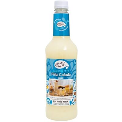 Master of Mixes Cocktail Mixers Pina Colada 1 Litre Cocktails in seconds Just add Alcohol Makes 10 cocktails per bottle Drinks Mix Slushie Mix Master of Mixes Cocktail Mixers Pina Colada 1 Litre Cocktails in seconds Just add Alcohol Makes 10 cocktails per bottle Drinks Mix Slushie Mix
