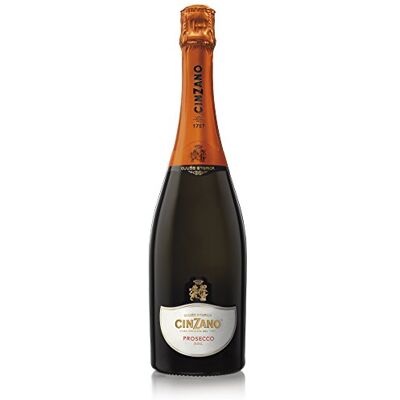 Cinzano Prosecco D.O.C. 75cl, 11% Italian Dry Sparkling Wine Cinzano Prosecco D.O.C. 75cl, 11% Italian Dry Sparkling Wine