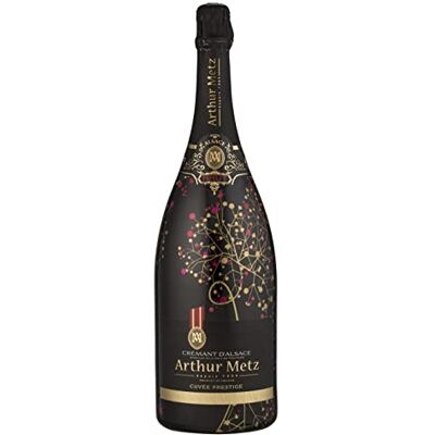 Metz Cremant d'Alsace Brut Magnum White Sparkling Wine Traditional Method (1 x 1.5 L) Metz Cremant d'Alsace Brut Magnum White Sparkling Wine Traditional Method (1 x 1.5 L)