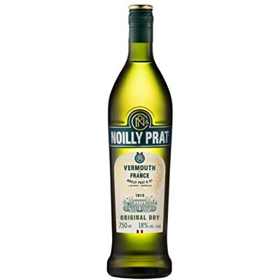 Noilly Prat Original Dry Vermouth, 18% ABV, 75cl / 750ml, A French Apéritif Perfect for Martini Cocktails, Made with 20 Herbs & Spices Including Chamomile, Coriander, Bitter Orange & Elderflower Noilly Prat Original Dry Vermouth, 18% ABV, 75cl / 750ml, A French Apéritif Perfect for Martini Cocktails, Made with 20 Herbs & Spices Including Chamomile, Coriander, Bitter Orange & Elderflower