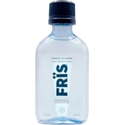 Fris FRÏS Vodka, 5clx10, 37.5% ABV, Scandinavian Vodka, Four Times Distilled, Purified Through a Freeze Filtered Process at -15°C, Ideal over ice with your favourite mixer, in Frozen Cocktails and Martini Fris FRÏS Vodka, 5clx10, 37.5% ABV, Scandinavian Vodka, Four Times Distilled, Purified Through a Freeze Filtered Process at -15°C, Ideal over ice with your favourite mixer, in Frozen Cocktails and Martini