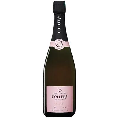 Champagne Collery Grand Cru Rosé NV 75 cl – Elegant Blend of Pinot Noir & Chardonnay – Floral, Stone Fruit & Citrus – 12% ABV Champagne Collery Grand Cru Rosé NV 75 cl – Elegant Blend of Pinot Noir & Chardonnay – Floral, Stone Fruit & Citrus – 12% ABV