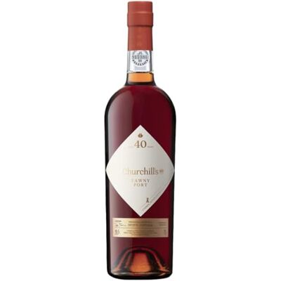 churchills 40 Year Old Tawny Port – Douro DOC – Rich Complex Tawny Fortified Wine – (1 x 0.75L) 19.5% ABV churchills 40 Year Old Tawny Port – Douro DOC – Rich Complex Tawny Fortified Wine – (1 x 0.75L) 19.5% ABV