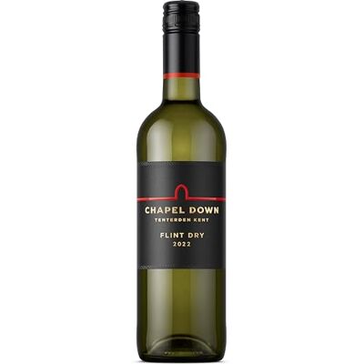 Chapel Down Flint Dry English Still White Wine 75cl Bottle Chapel Down Flint Dry English Still White Wine 75cl Bottle