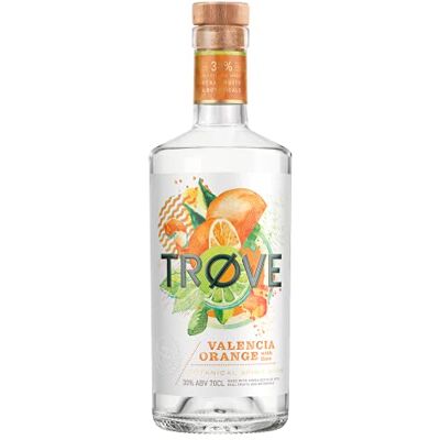 TRØVE Valencia Orange with Lime Botanical Vodka, 70cl, ABV 30% TRØVE Valencia Orange with Lime Botanical Vodka, 70cl, ABV 30%