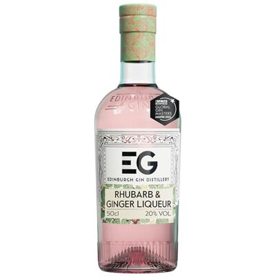 Edinburgh Gin Rhubarb & Ginger GIn Liqueur 50cl 20% ABV Award-Winning Premium Scottish Gin Liqueur Sweet Rhubarb & Spicy Ginger Natural Flavour Ideal for Cocktails, Spritzes and Gifting Edinburgh Gin Rhubarb & Ginger GIn Liqueur 50cl 20% ABV Award-Winning Premium Scottish Gin Liqueur Sweet Rhubarb & Spicy Ginger Natural Flavour Ideal for Cocktails, Spritzes and Gifting