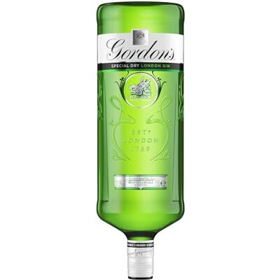 Gordon's Gordon’s Special Dry London Gin 37.5% vol 1.5L Award-Winning Triple-Distilled London Dry Gin Clean Juniper-Dominant Taste Handpicked Gin Botanicals Gordon's Gordon’s Special Dry London Gin 37.5% vol 1.5L Award-Winning Triple-Distilled London Dry Gin Clean Juniper-Dominant Taste Handpicked Gin Botanicals