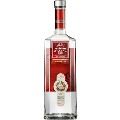 Martin Millers Gin, Winterful Edition Super Premium Gin, Icelandic spring water, Distilled in England 40% ABV, 70cl Bottle, Great Father's Day Gift Martin Millers Gin, Winterful Edition Super Premium Gin, Icelandic spring water, Distilled in England 40% ABV, 70cl Bottle, Great Father's Day Gift