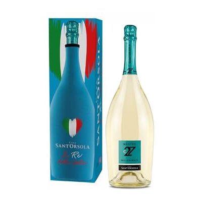 Sant'Orsola Spumante Cuvèe Millesimato Magnum "Il Re della Festa" with Neoprene Cover Included Sparkling Italian Wine 1x1500 ml Sant'Orsola Spumante Cuvèe Millesimato Magnum "Il Re della Festa" with Neoprene Cover Included Sparkling Italian Wine 1x1500 ml