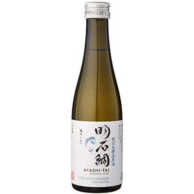 Akashi-Tai Akashi Tai Tokubetsu Honjozo Genshu Sake, 30 cl Akashi-Tai Akashi Tai Tokubetsu Honjozo Genshu Sake, 30 cl