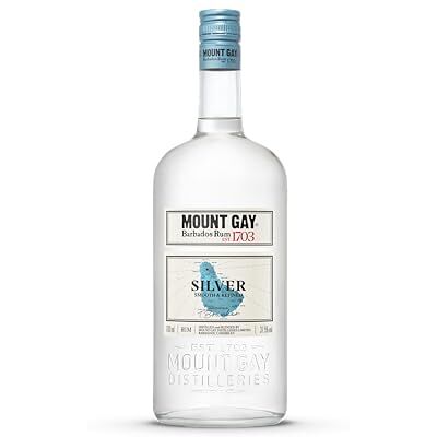 MOUNT GAY Silver 37.5% ABV, Barbados Rum 70cl MOUNT GAY Silver 37.5% ABV, Barbados Rum 70cl