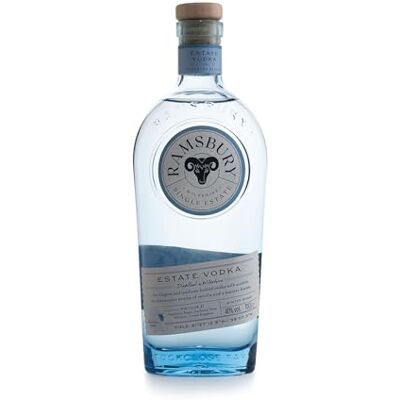 RAMSBURY Single Estate Vodka, Single Estate Spirits, Premium Vodka, Made in Wiltshire, UK, 70cl, 40% ABV RAMSBURY Single Estate Vodka, Single Estate Spirits, Premium Vodka, Made in Wiltshire, UK, 70cl, 40% ABV