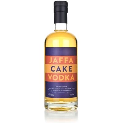 Jaffa Cake Vodka, 70cl 42 Percent ABV Flavoured Vodka with Orange Peel and Cocoa for the Ultimate Cocktails Chocolate Orange Vodka Blended and Bottled in the UK Jaffa Cake Vodka, 70cl 42 Percent ABV Flavoured Vodka with Orange Peel and Cocoa for the Ultimate Cocktails Chocolate Orange Vodka Blended and Bottled in the UK