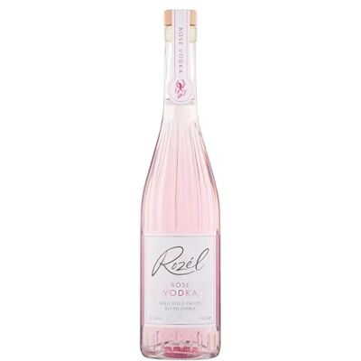 Rozél Rosé Vodka, White Peach & Raspberry Flavoured Vodka with Pink Grapefruit Notes, Fruit Flavoured Liquor, 37.5% Alcohol Drink, Artisan Spirit for Shots & Pink Cocktail Mixers, 70cl Rozél Rosé Vodka, White Peach & Raspberry Flavoured Vodka with Pink Grapefruit Notes, Fruit Flavoured Liquor, 37.5% Alcohol Drink, Artisan Spirit for Shots & Pink Cocktail Mixers, 70cl
