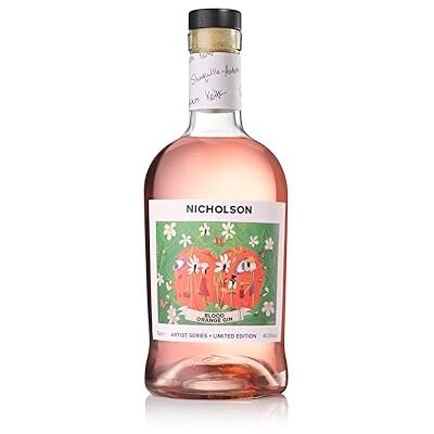 Nicholson x Shaquille-Aaron Keith Blood Orange Gin Limited Edition. 70cl. 40.3% ABV Nicholson x Shaquille-Aaron Keith Blood Orange Gin Limited Edition. 70cl. 40.3% ABV