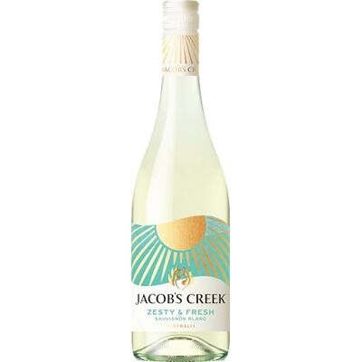 Jacobs Creek Jacob's Creek Sauvignon Blanc White Wine Zesty & Fresh, 75cl Jacobs Creek Jacob's Creek Sauvignon Blanc White Wine Zesty & Fresh, 75cl