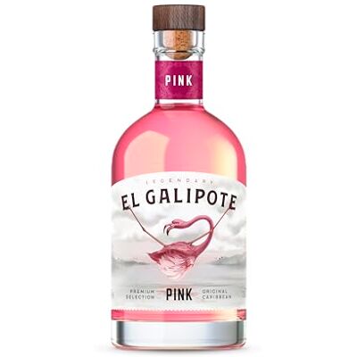 EL GALIPOTE Pink Rum-Based Drink 70cl 37.5% ABV Made from Premium Caribbean Spirit EL GALIPOTE Pink Rum-Based Drink 70cl 37.5% ABV Made from Premium Caribbean Spirit