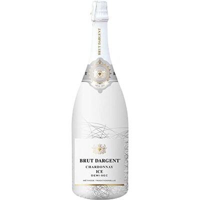 Brut Dargent Ice Chardonnay Magnum White Sparkling Wine, Medium dry Traditional Method (1 x 1.5 L) Brut Dargent Ice Chardonnay Magnum White Sparkling Wine, Medium dry Traditional Method (1 x 1.5 L)