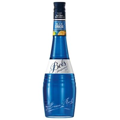 Bols Blue Curaçao Liqueur, 50cl 21 Percent ABV Orange Flavoured Spirit Crafted with All Natural Botanicals Artisanal Liqueurs for Cocktails Bols Blue Curaçao Liqueur, 50cl 21 Percent ABV Orange Flavoured Spirit Crafted with All Natural Botanicals Artisanal Liqueurs for Cocktails