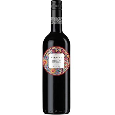 Versare Merlot Italian Red Wine from Veneto Case of 6, 75cl Bottles Smooth Plum and Red-Fruit Character – for Pasta, Risotto and Cosy Dinners at Home Versare Merlot Italian Red Wine from Veneto Case of 6, 75cl Bottles Smooth Plum and Red-Fruit Character – for Pasta, Risotto and Cosy Dinners at Home
