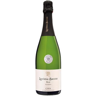 Lacrima Baccus Cava Brut Superiore Organic 75 cl – Spanish Sparkling Wine with Fine Bubbles, Yeasty-Pastry & Pineapple Notes, Dry & Crisp – Vegan, 11.5% ABV Lacrima Baccus Cava Brut Superiore Organic 75 cl – Spanish Sparkling Wine with Fine Bubbles, Yeasty-Pastry & Pineapple Notes, Dry & Crisp – Vegan, 11.5% ABV