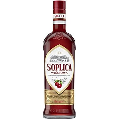 Soplica Polish Cherry Liqueur For Shots & Cocktails 26% Alcohol 500 ml Soplica Polish Cherry Liqueur For Shots & Cocktails 26% Alcohol 500 ml