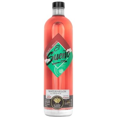 El Sueño : Watermelon Tequila, Enjoy Mixed & in Cocktails, 70cl, 25% ABV El Sueño : Watermelon Tequila, Enjoy Mixed & in Cocktails, 70cl, 25% ABV