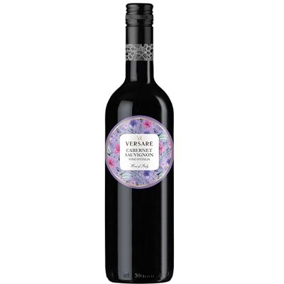 VERSARE Cabernet Sauvignon Italian Red Wine from Veneto, Italy -Case of 6, 75cl Bottles – Blackberry, Blackcurrant and Bramble – Screwcap – Serve with Steak, Stews and Hard Cheeses VERSARE Cabernet Sauvignon Italian Red Wine from Veneto, Italy -Case of 6, 75cl Bottles – Blackberry, Blackcurrant and Bramble – Screwcap – Serve with Steak, Stews and Hard Cheeses