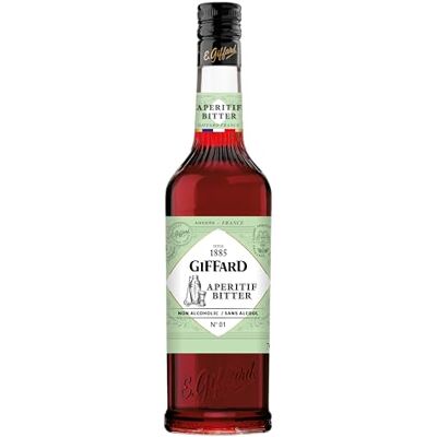 Giffard Alcohol-Free Aperitif Bitter Cocktail Base, 70cl, 0.0% ABV Giffard Alcohol-Free Aperitif Bitter Cocktail Base, 70cl, 0.0% ABV