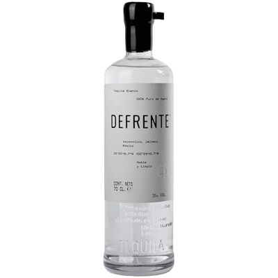 Defrente Tequila Blanco 70 cl – Smooth Blue Agave Blanco with Citrus & Pepper Notes 35% ABV Defrente Tequila Blanco 70 cl – Smooth Blue Agave Blanco with Citrus & Pepper Notes 35% ABV