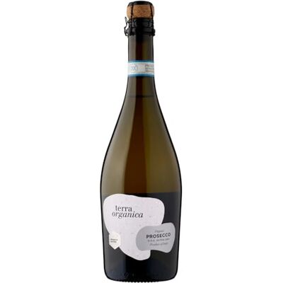 Terra Organica Prosecco D.O.C. 10.5% ABV, 1 x 75cl Italian Light and Extra Dry Sparkling Organic Prosecco Award Winning Prosecco Produced by Family Run Winery Makes for a Great Prosecco Gift Terra Organica Prosecco D.O.C. 10.5% ABV, 1 x 75cl Italian Light and Extra Dry Sparkling Organic Prosecco Award Winning Prosecco Produced by Family Run Winery Makes for a Great Prosecco Gift