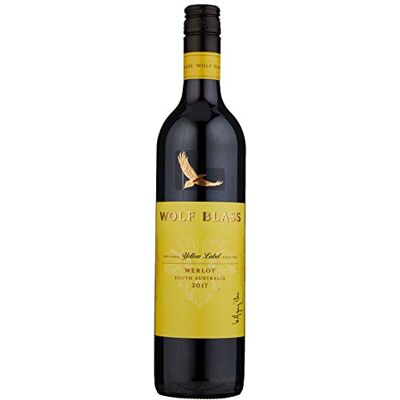 Wolf Blass Yellow Label Merlot, red wine 75 cl Wolf Blass Yellow Label Merlot, red wine 75 cl