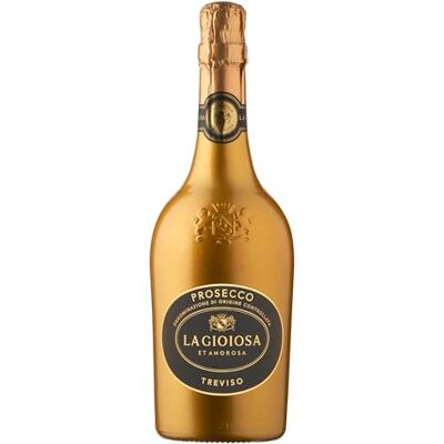 La Gioiosa Prosecco Gold, Gift for Mums, Dads and friends, Ideal for celebrations and parties 75cl La Gioiosa Prosecco Gold, Gift for Mums, Dads and friends, Ideal for celebrations and parties 75cl